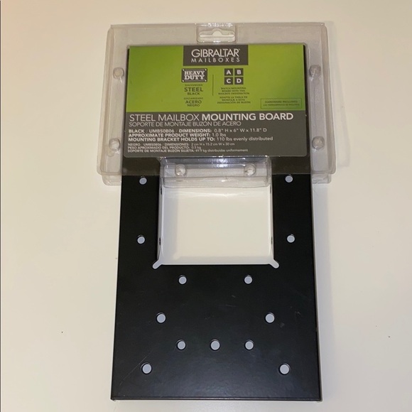 Gibraltar Steel Mailbox Mounting Board - Picture 1 of 3